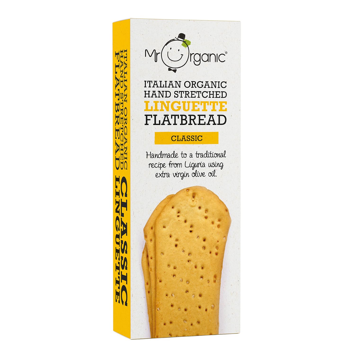 Mr Organic Classic Flatbread - Organic & Vegan Crisp Snack | 150g 1