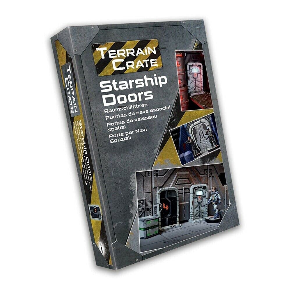 Mantic Starship Doors Terrain Crate for 28mm Sci-Fi Games 1