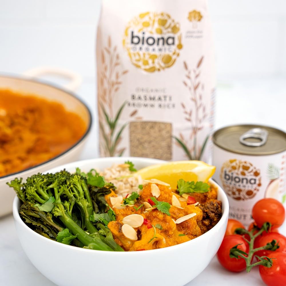 Biona Organic Coconut Milk - Dairy Free, Vegan, Great Taste Award Winner | 8 x 200ml Pack