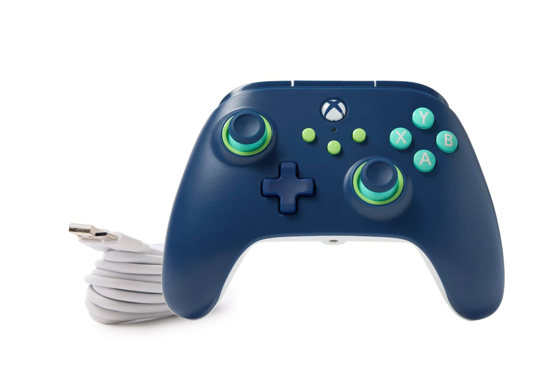 PowerA Wired Controller for Xbox Series X|S, Xbox One, PC - Officially Licensed Gamepad with Dual Rumble, Impulse Triggers, 10 ft USB-C Cable
