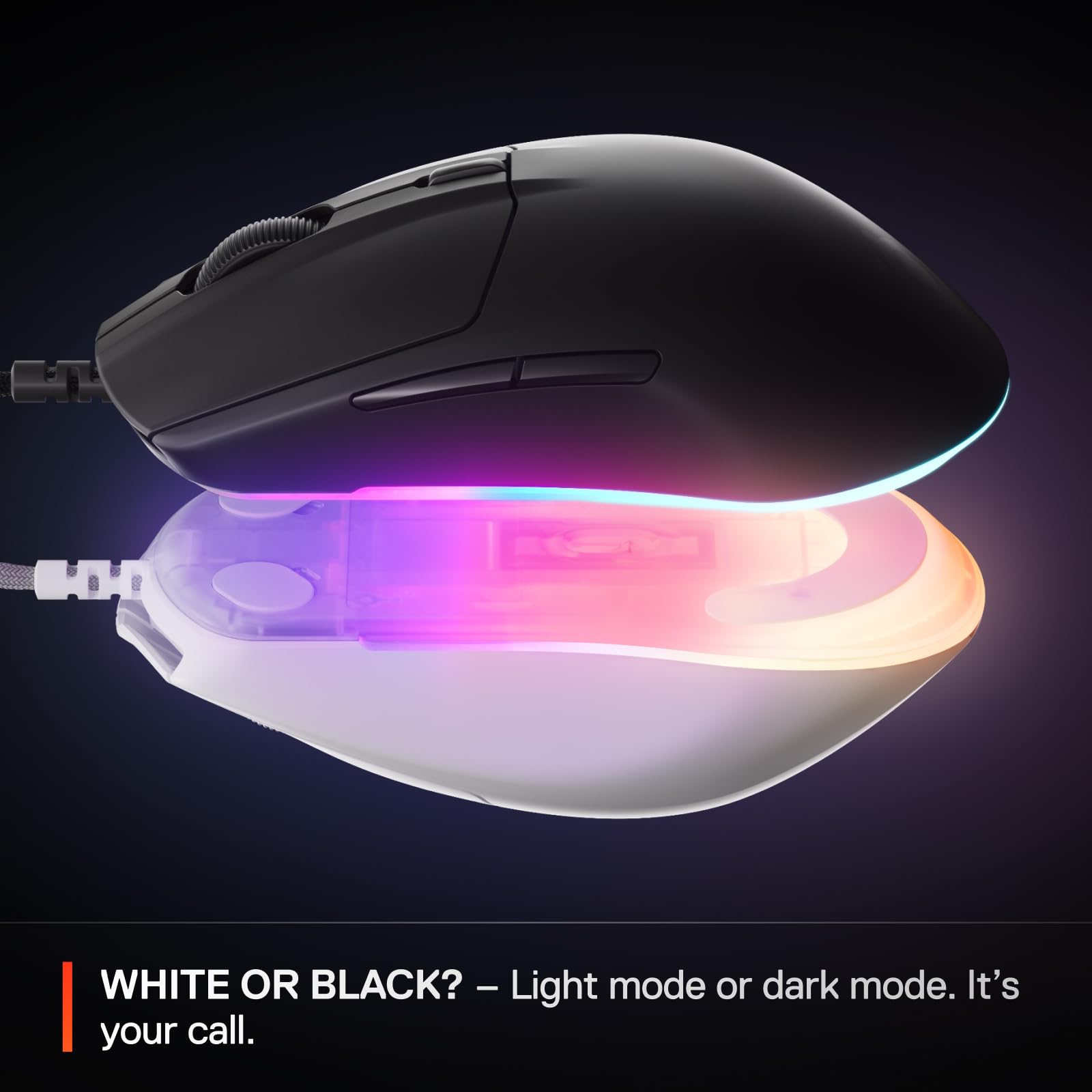 SteelSeries Rival 3 Gen 2 Gaming Mouse - 8500 DPI TrueMove Core Optical Sensor, 1.35ms Click Latency, 60M Clicks, RGB Lighting 7