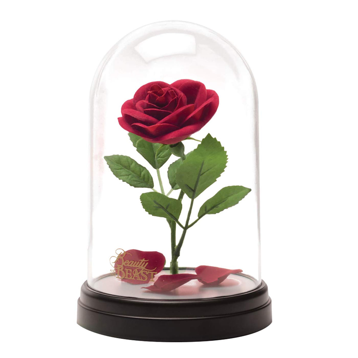 Paladone Disney Beauty and the Beast Enchanted Rose Light - USB Powered Touch Control Desk Lamp