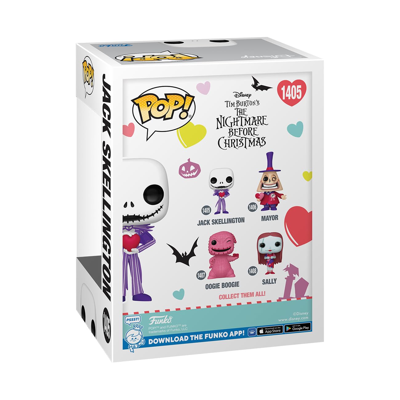 Funko Pop! Disney: The Nightmare Before Christmas - Jack Skellington Valentine's Vinyl Figure 11