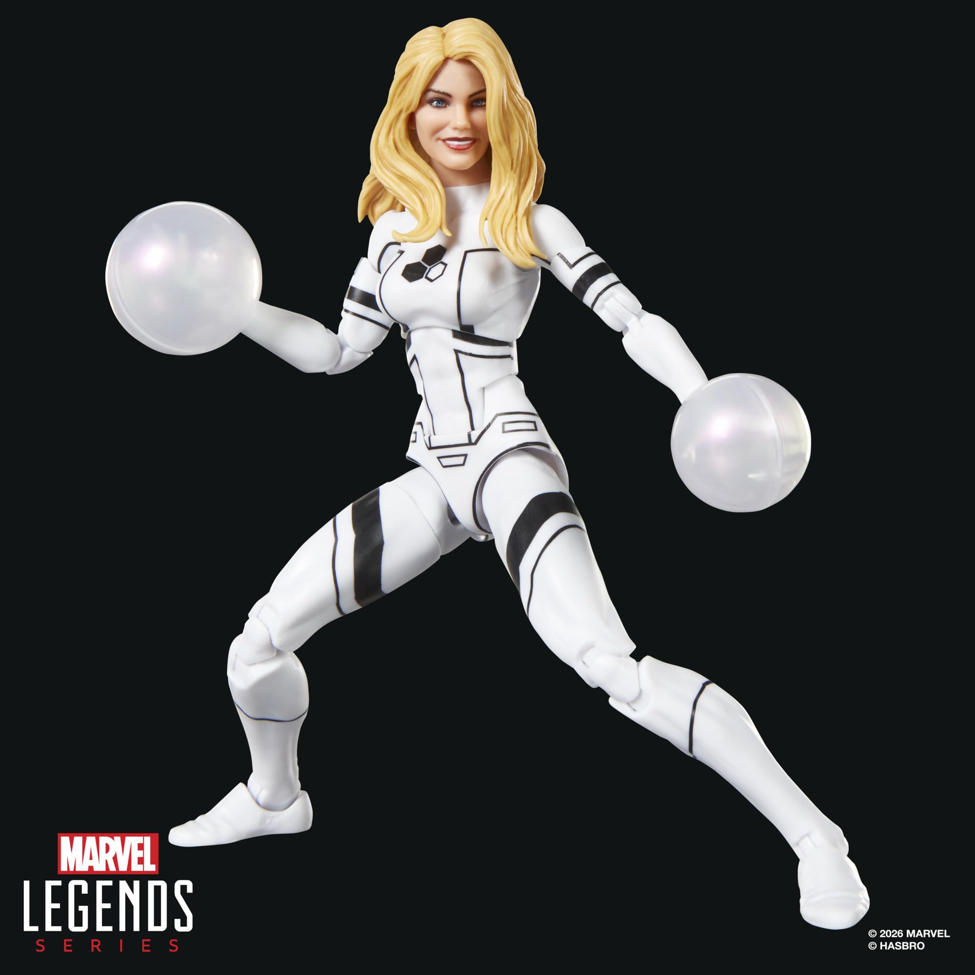 Marvel Legends Future Foundation The Thing & Invisible Woman 6-Inch Action Figures - 2 Figures, 9 Accessories, 20+ Points of Articulation 11