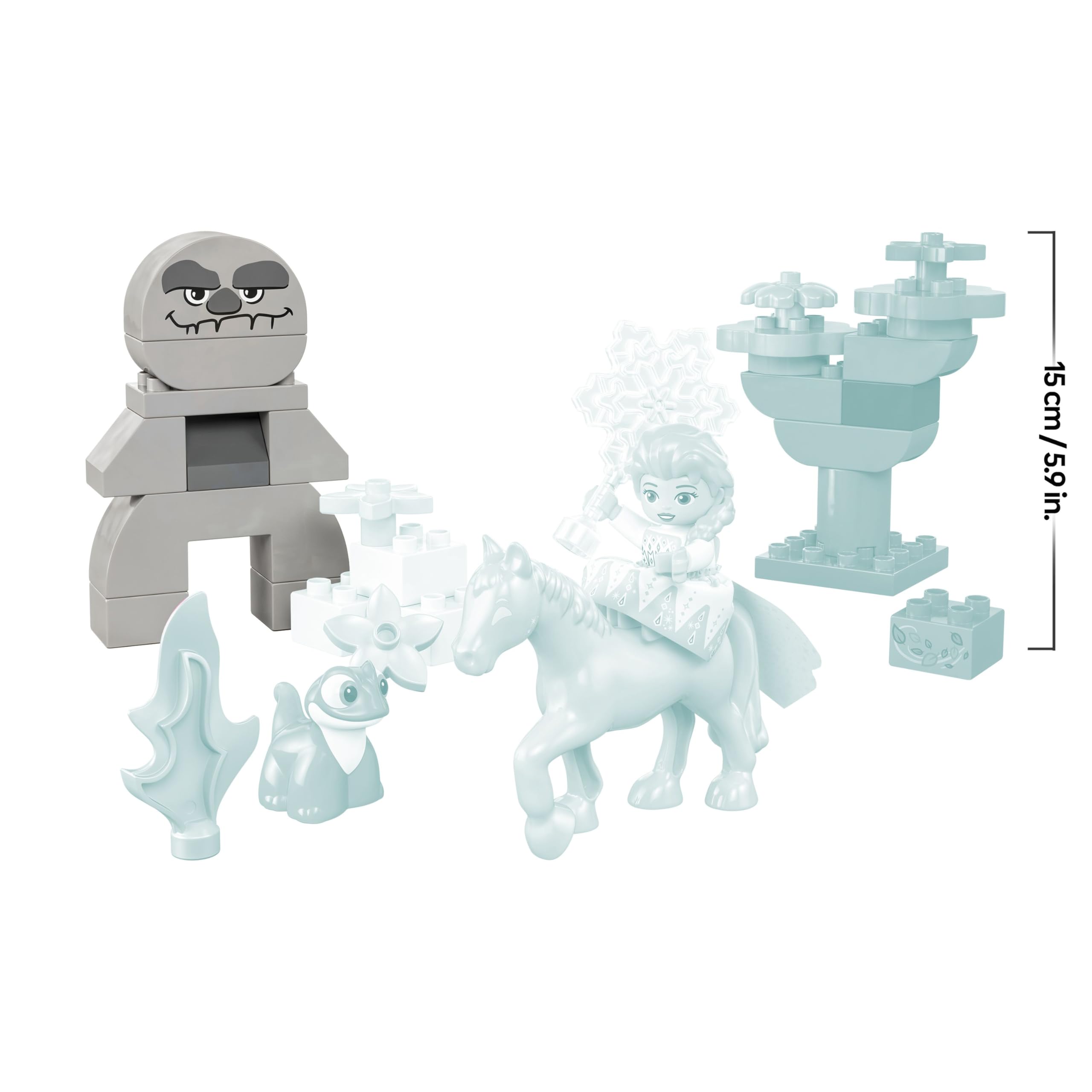 LEGO DUPLO Disney Elsa & Bruni in the Enchanted Forest - Building Set for Toddlers 2+ 13