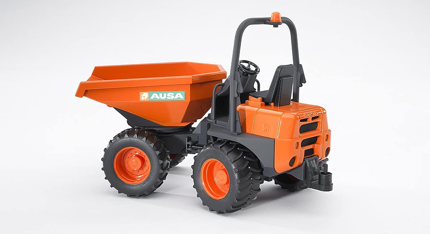 Bruder Ausa Minidumper 1:16 Scale Construction Truck | Orange Plastic | Ages 3+