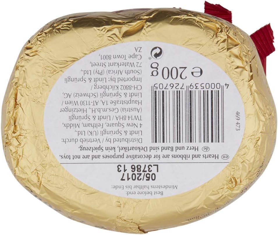 Lindt - Teddy with Christmas Jumper Hollow Chocolate Figure (200 g) 14