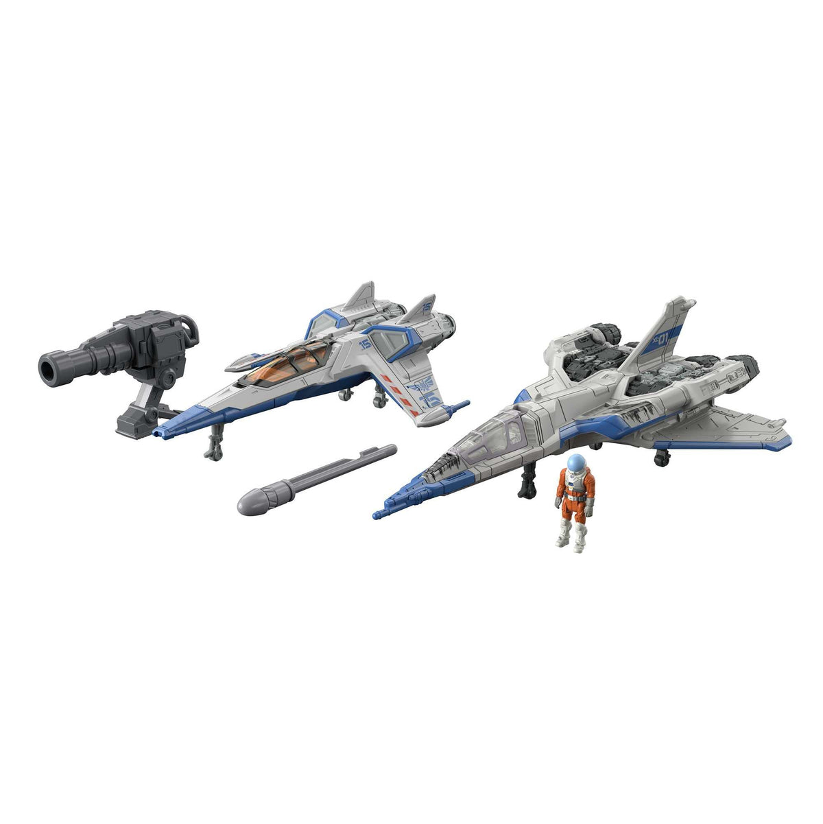 Mattel Disney Pixar Lightyear Hyperspeed Series XL-01 and XL-1 Spaceship 2-Pack with Buzz Lightyear Figure