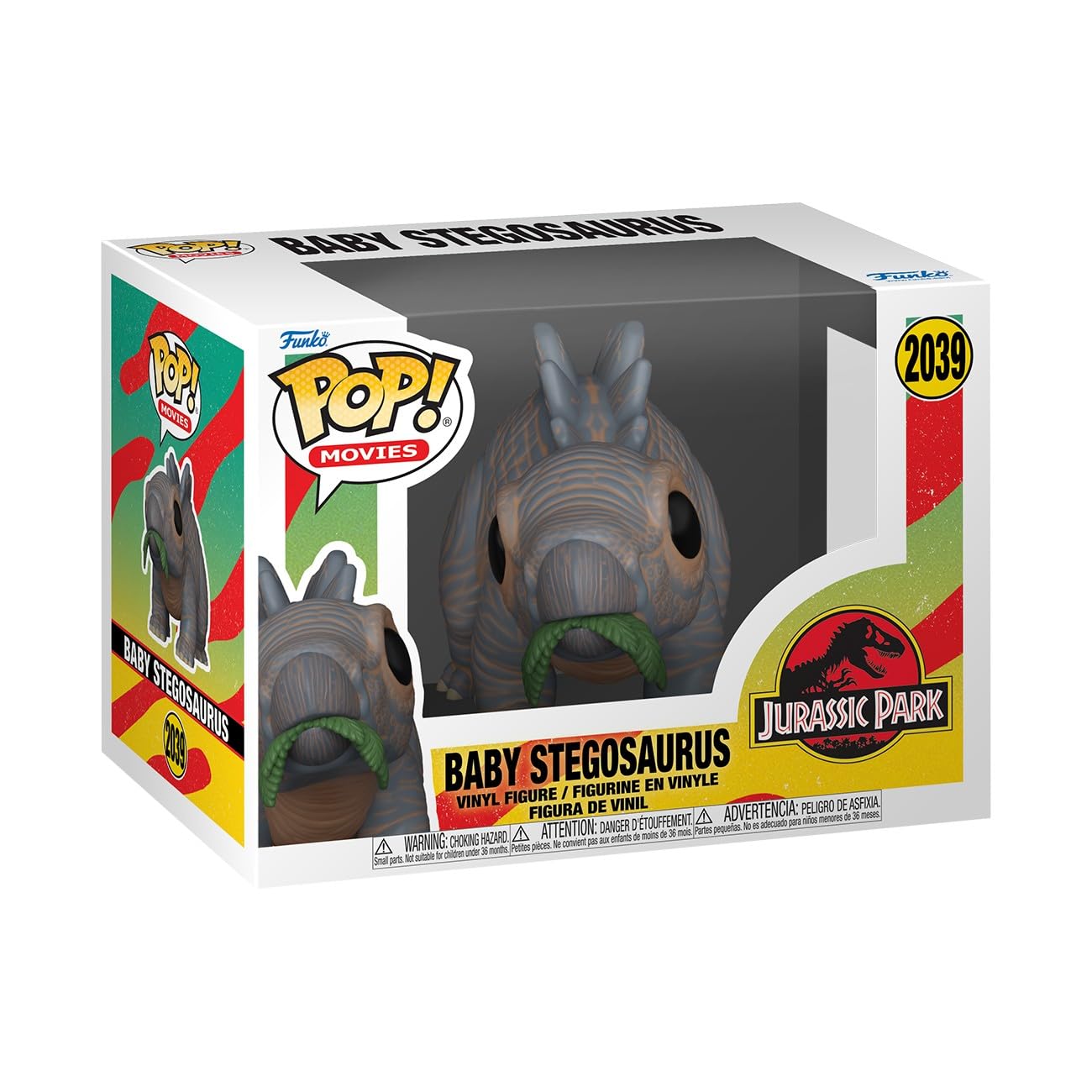 Funko POP! Movies: Jurassic Park - Baby Stegosaurus Vinyl Figure | 3.75 Inch 1