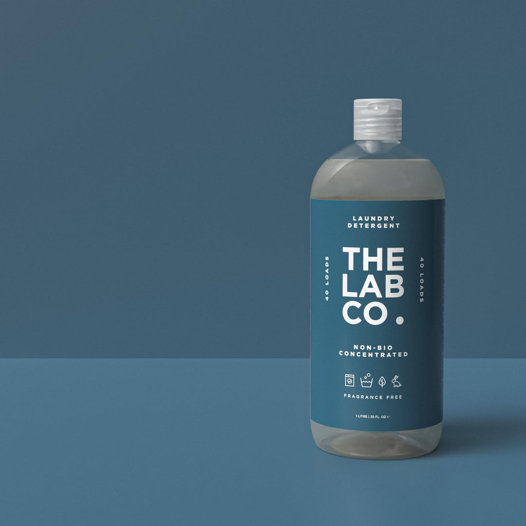 The Lab Co. - Non-Bio Concentrated Laundry Detergent, Fragrance Free, 40 Loads
