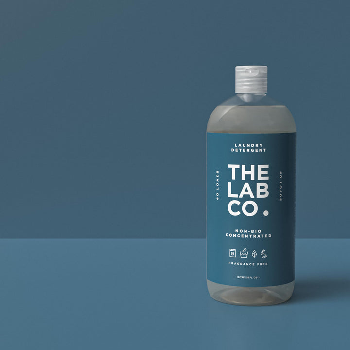 The Lab Co. - Non-Bio Concentrated Laundry Detergent, Fragrance Free, 40 Loads