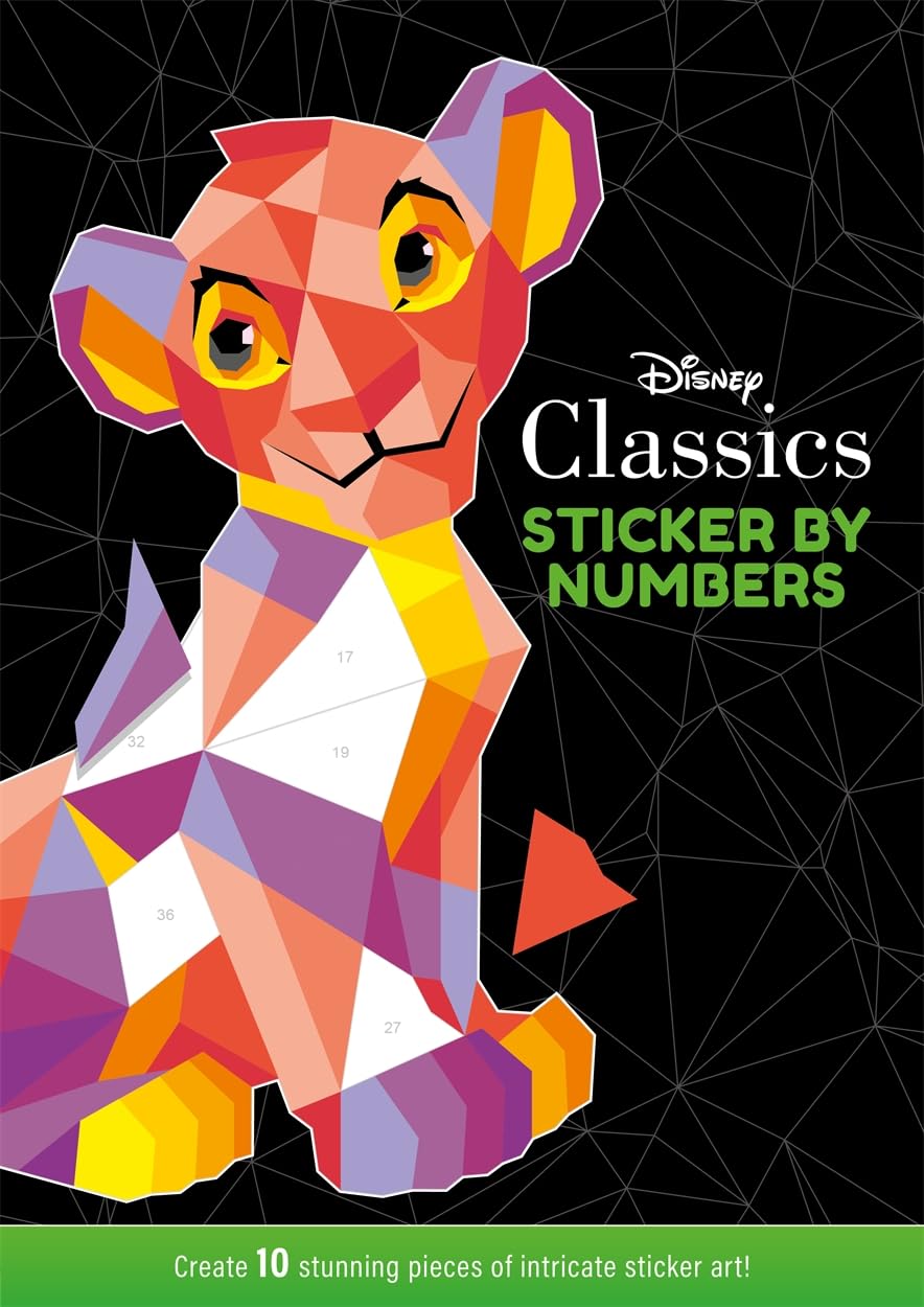 Autumn Disney Classics: Sticker By Numbers - Ages 9-12 | 44 Pages | English 1
