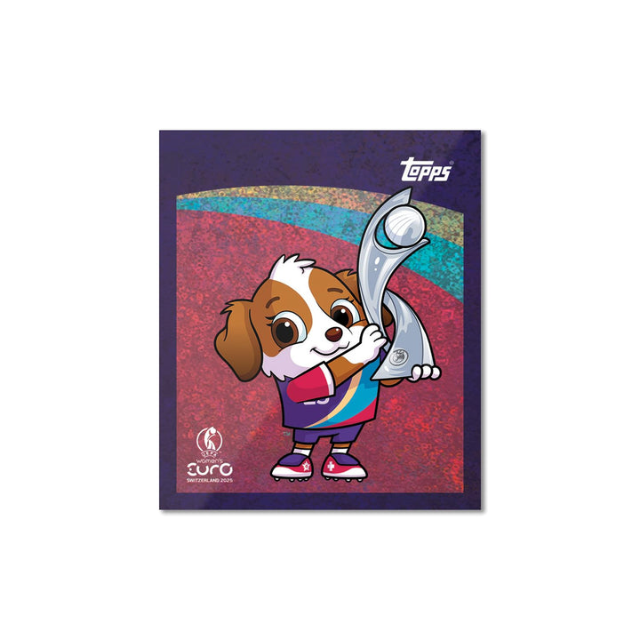 Topps UEFA Women's Euros 2025 Sticker Collection - Multipack (6 Packets)