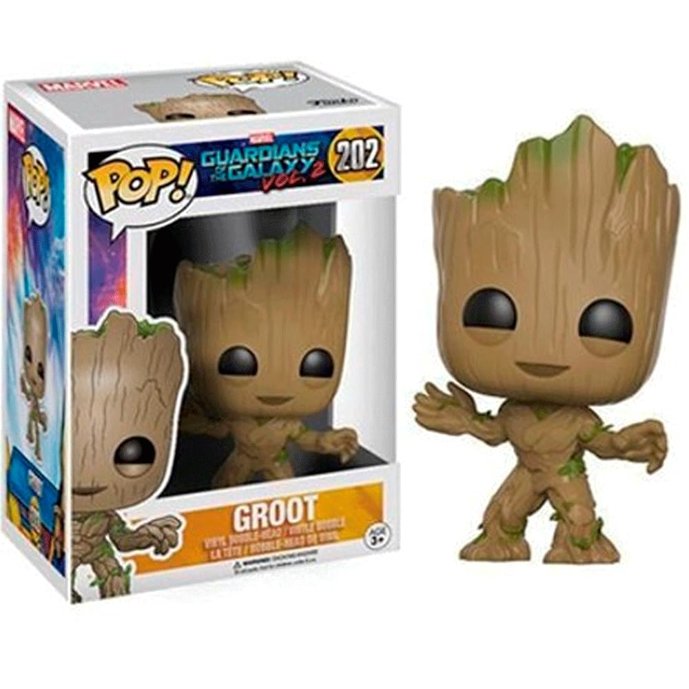 Funko Pop! Marvel: Guardians of the Galaxy 2 - Groot Vinyl Figure (13230) 3