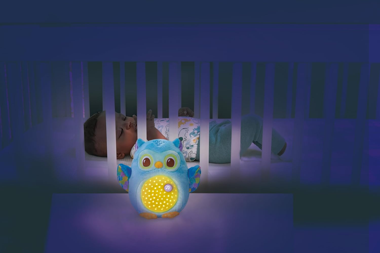 VTech Baby Twinkle Lights Owl - Soothing Plush Toy with Lights, Nature Sounds & White Noise for Infants 2