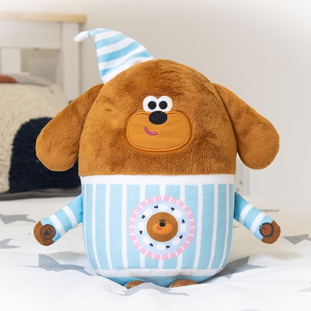 Hey Duggee Sleepy Time Teddy Bear with Soothing Lullaby Song and Lights | Pink | Model 2195 7