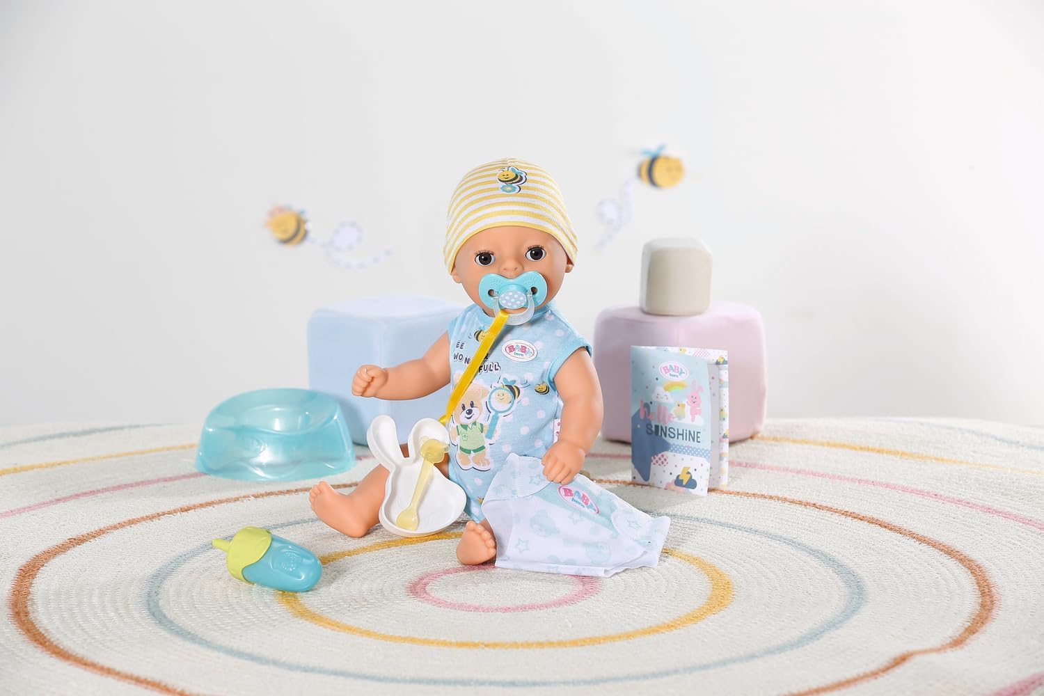 BABY born Little Magic Boy 835340 - 36cm Interactive Doll with 7 Lifelike Functions 9
