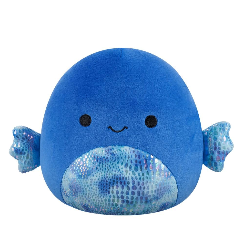 Squishmallows Kobester the Blue Betta Fish Plush - Ultrasoft 7.5-Inch Stuffed Animal 1