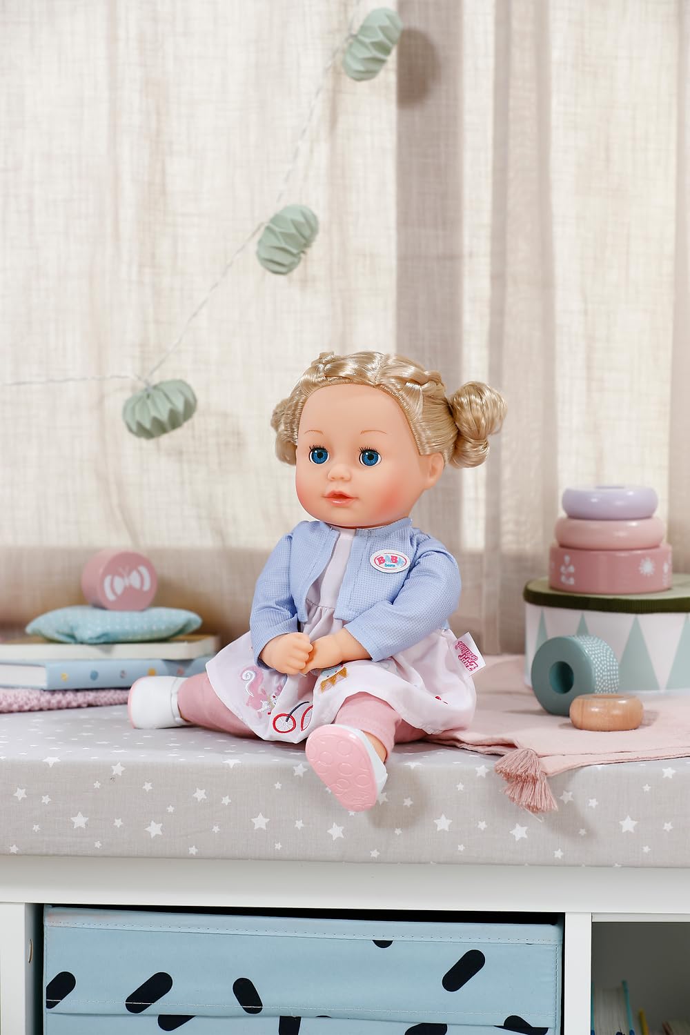 BABY born Sophia Rose Doll - 36cm Soft Body Doll with Sleeping Eyes & Brushable Blonde Hair | Ages 12m+ 2