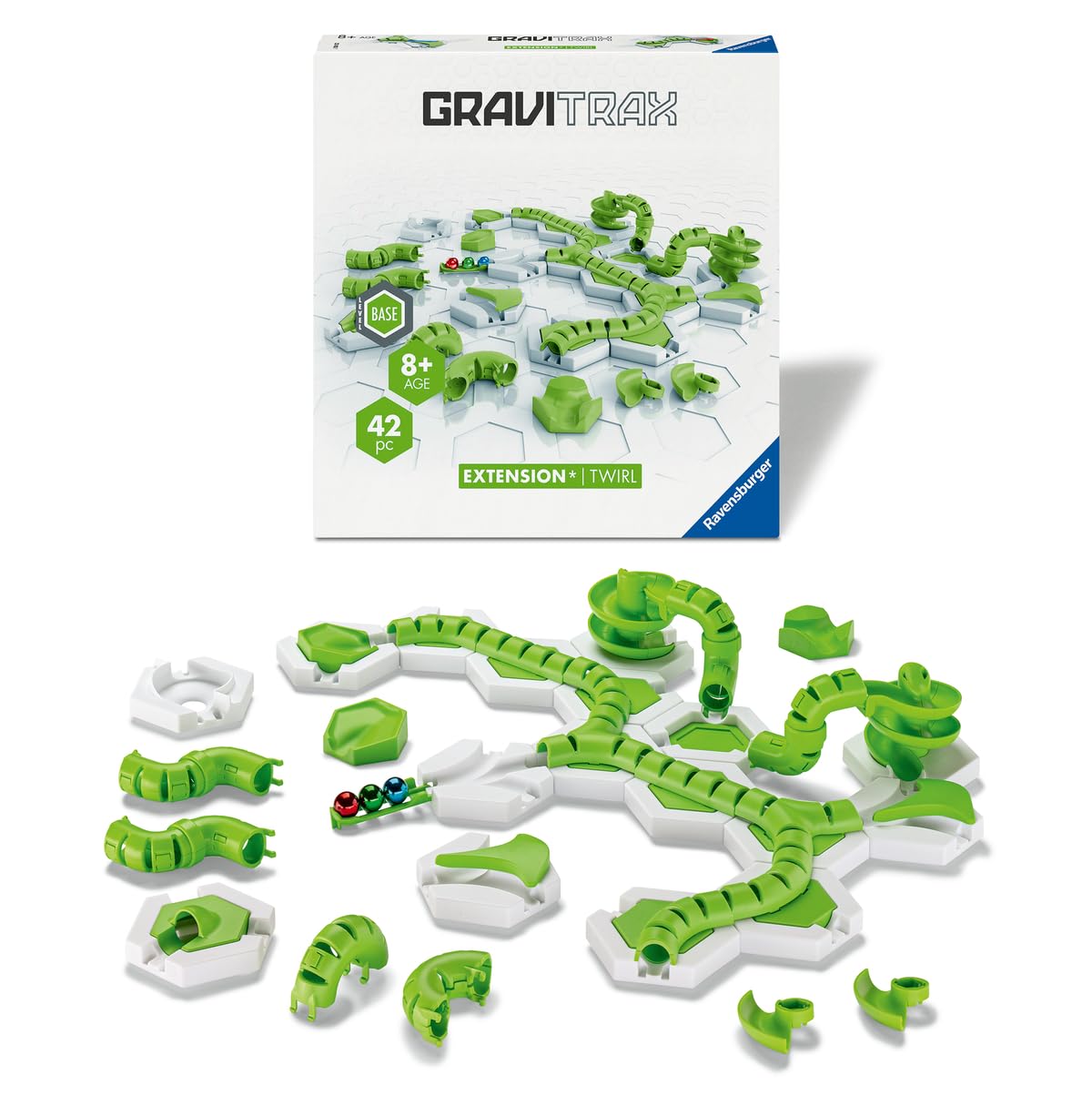 Ravensburger GraviTrax Twirl Expansion Set | 35 Pieces | STEM Toy for Ages 8+ 1