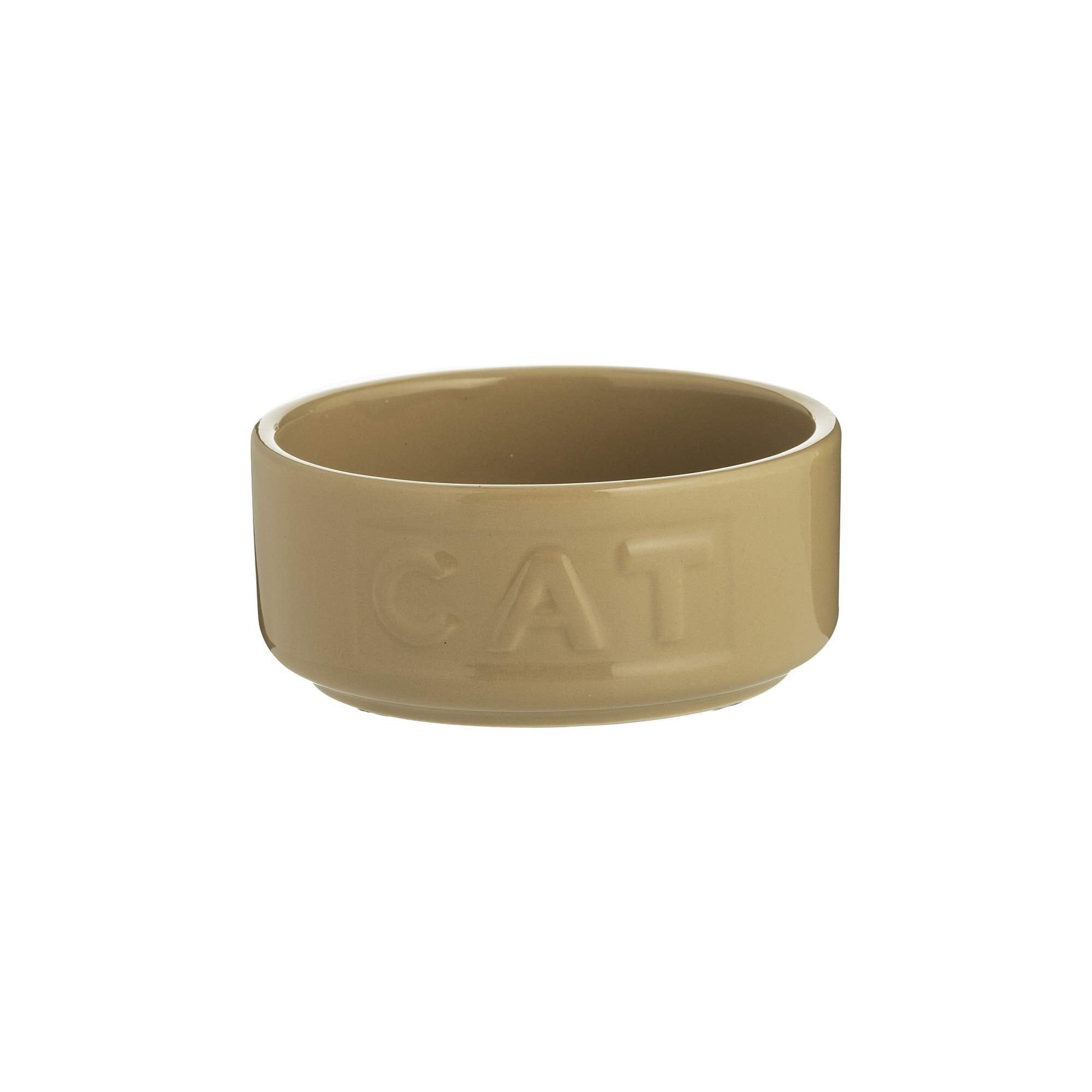 Mason Cash Cane Collection 13 cm Stoneware Cat Bowl - Durable & Stable | 400ml Capacity 1