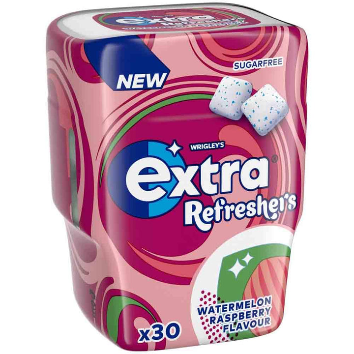 Extra - Watermelon Raspberry Flavour Sugarfree Chewing Gum (30 Pieces)