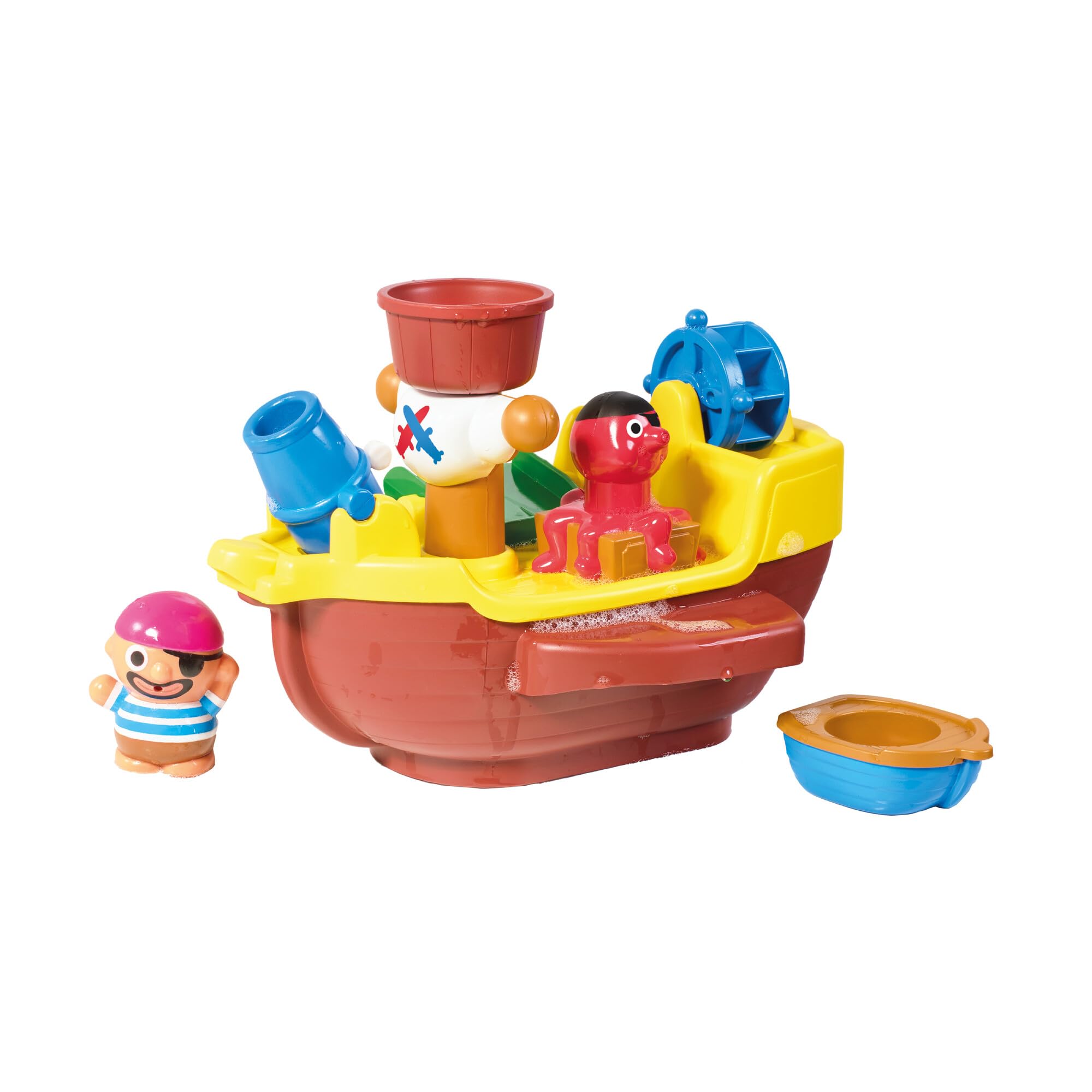Toomies Pirate Bath Toy Ship for Toddlers 18 Months+ | Water Play & Motor Skills Development 1
