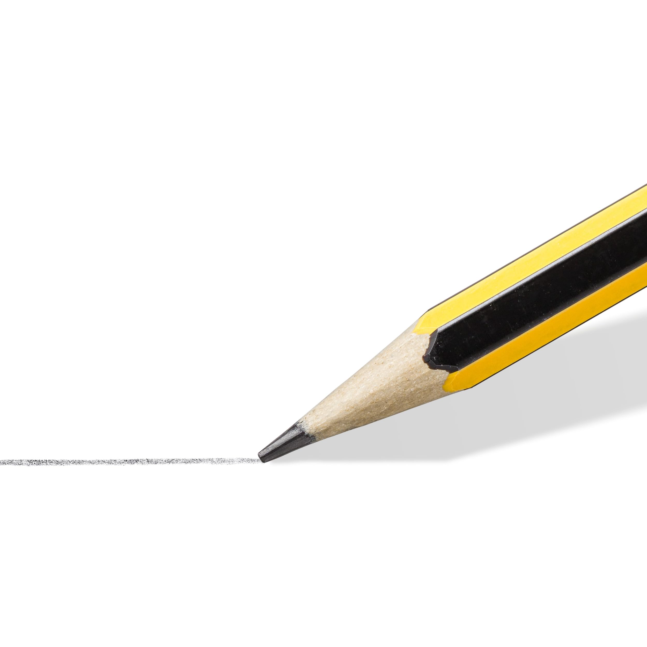 STAEDTLER Noris 122-HB Pencils - HB Hardness, Break-Resistant Lead | Box of 12 3