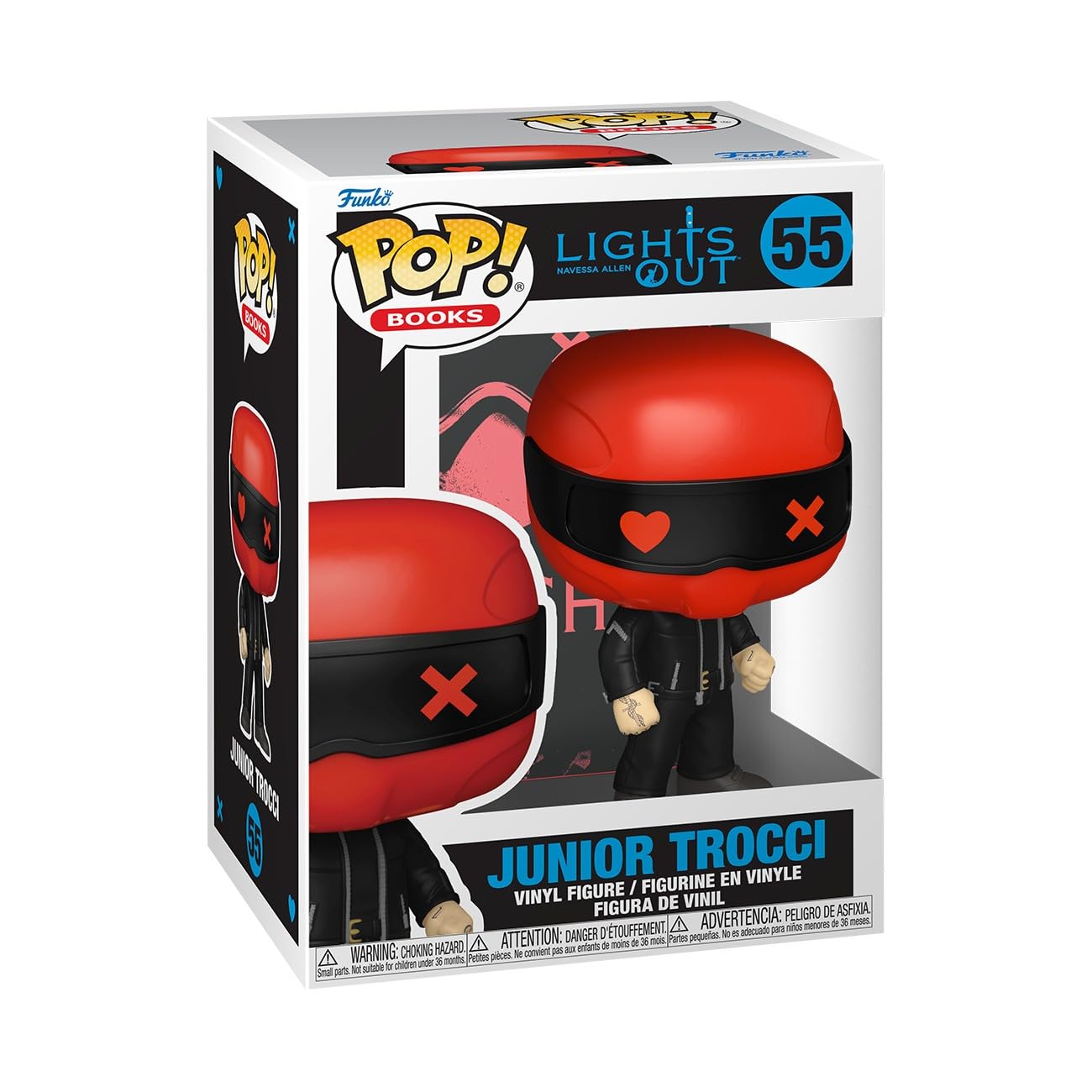 Funko POP! Books: Into the Darkness - Junior Trocci Collectable Vinyl Figure | 3.75 inches | Multicolor 1
