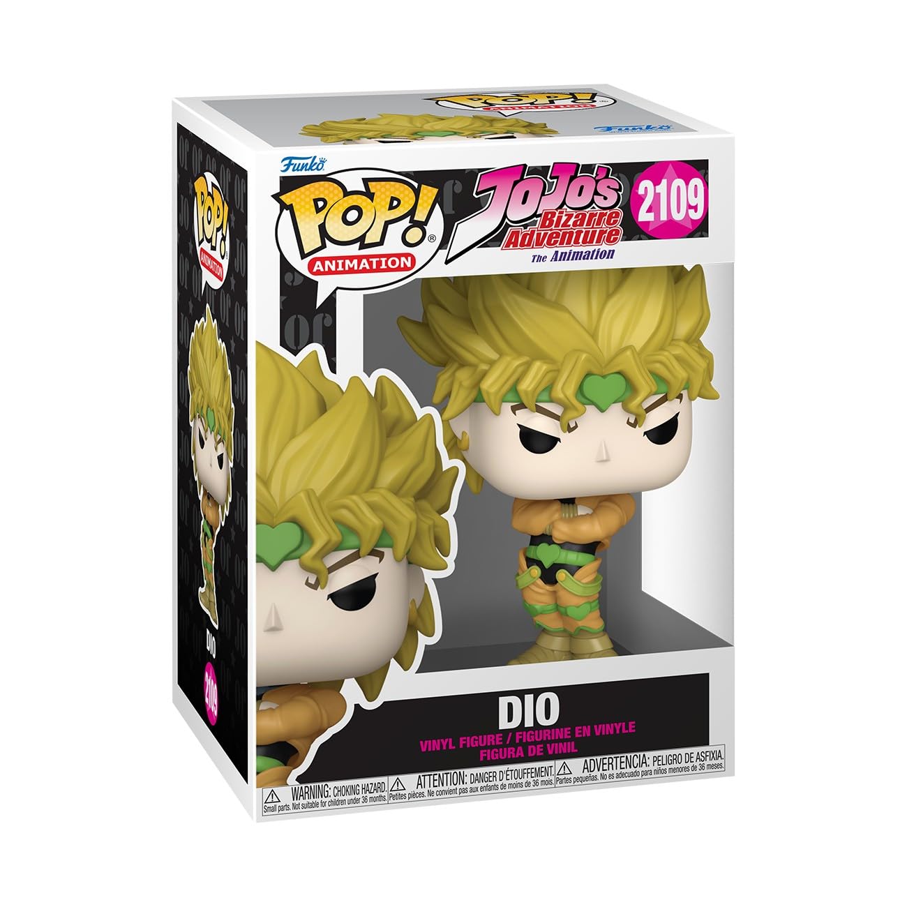 Funko Pop! Animation: JoJo's Bizarre Adventure - DIO Vinyl Figure (88462) 8
