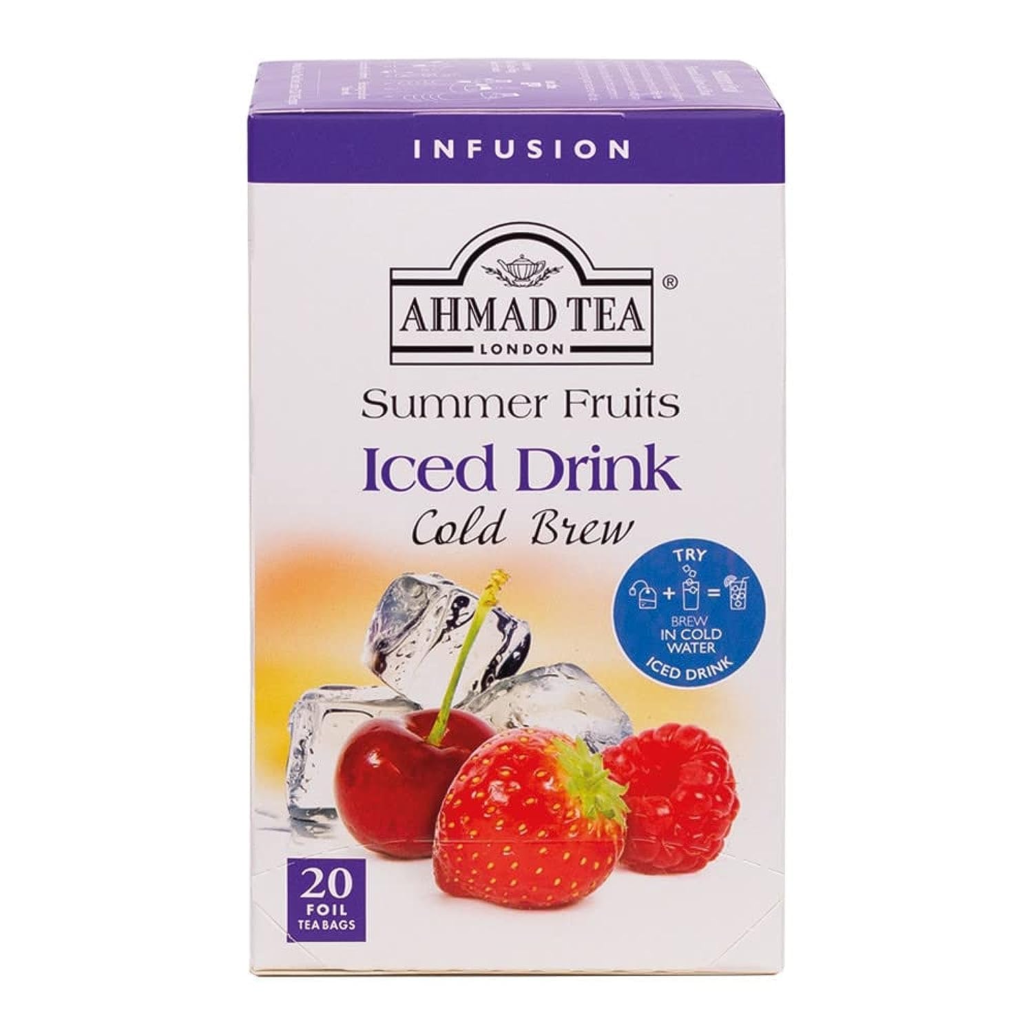 Ahmad Tea Summer Fruits Cold Brew Infusion Tea - 20 Teabags 1