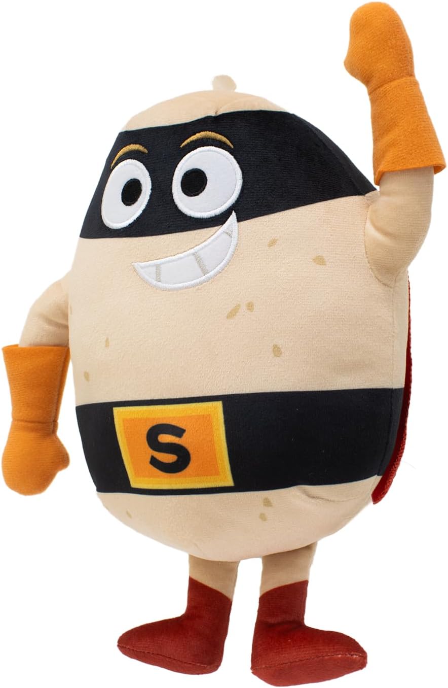 Supertato Talking Plush Toy - Superhero Cape & Sound Effects from CBeebies