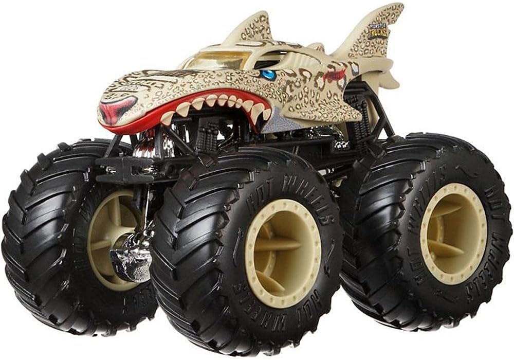 Hot Wheels Monster Trucks 1:64 Demo Doubles 2-Pack - Head-to-Head Battle Vehicles for Kids