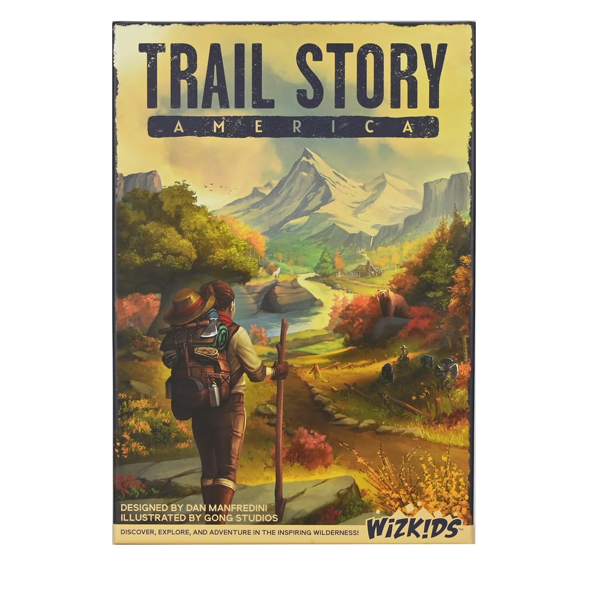 WizKids Trail Story: America Standard Edition DVD Game 1