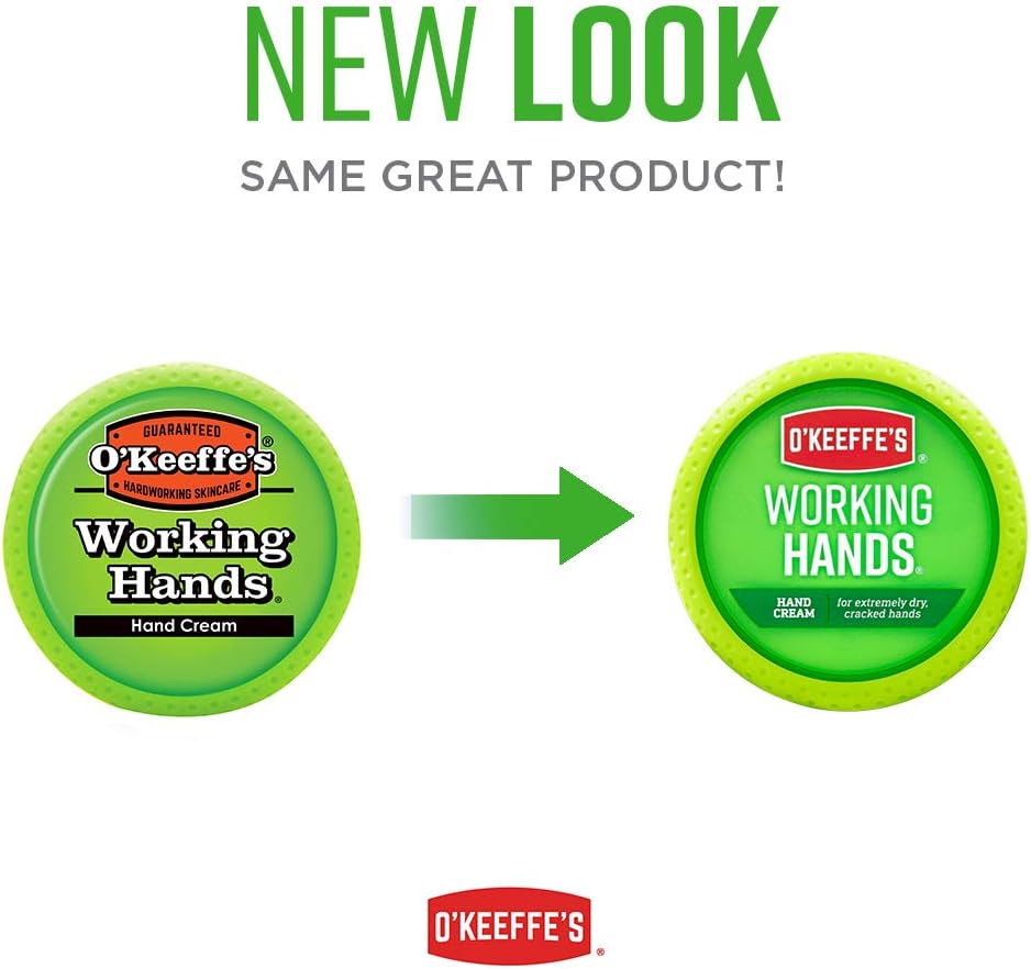 O'Keeffe's Working Hands Moisturizing Hand Cream (96g Jar, Pack of 6) 2