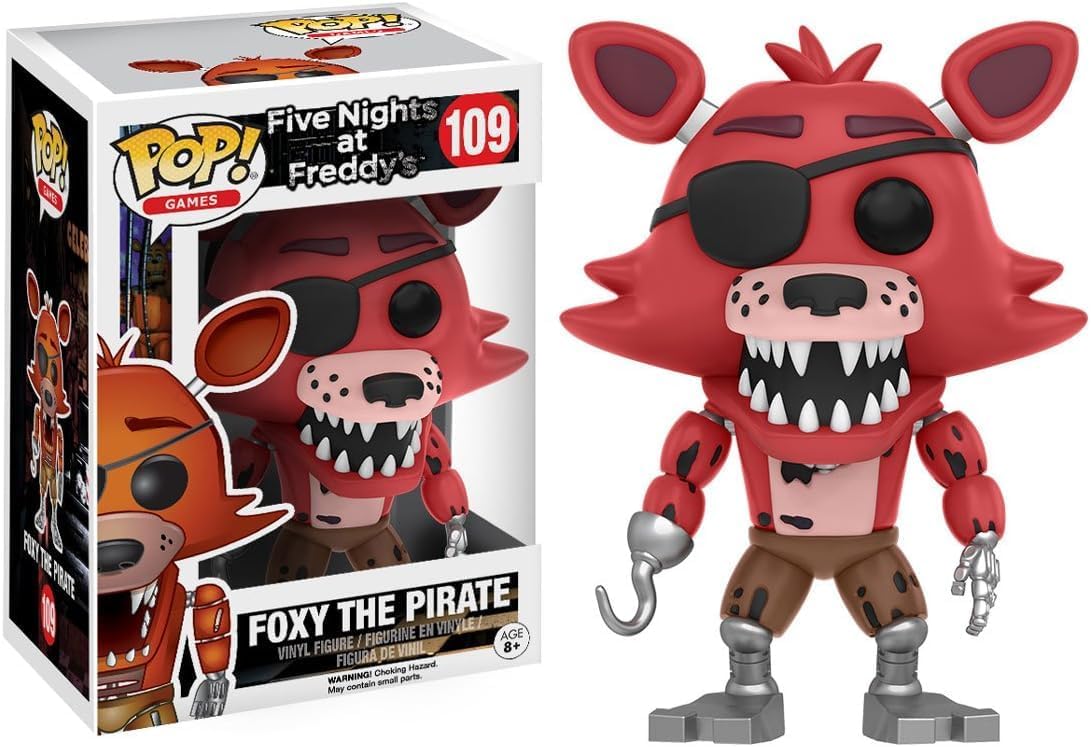 Funko Pop! Five Nights At Freddy's - Foxy The Pirate Vinyl Figure (11032-PX-1C4) 1