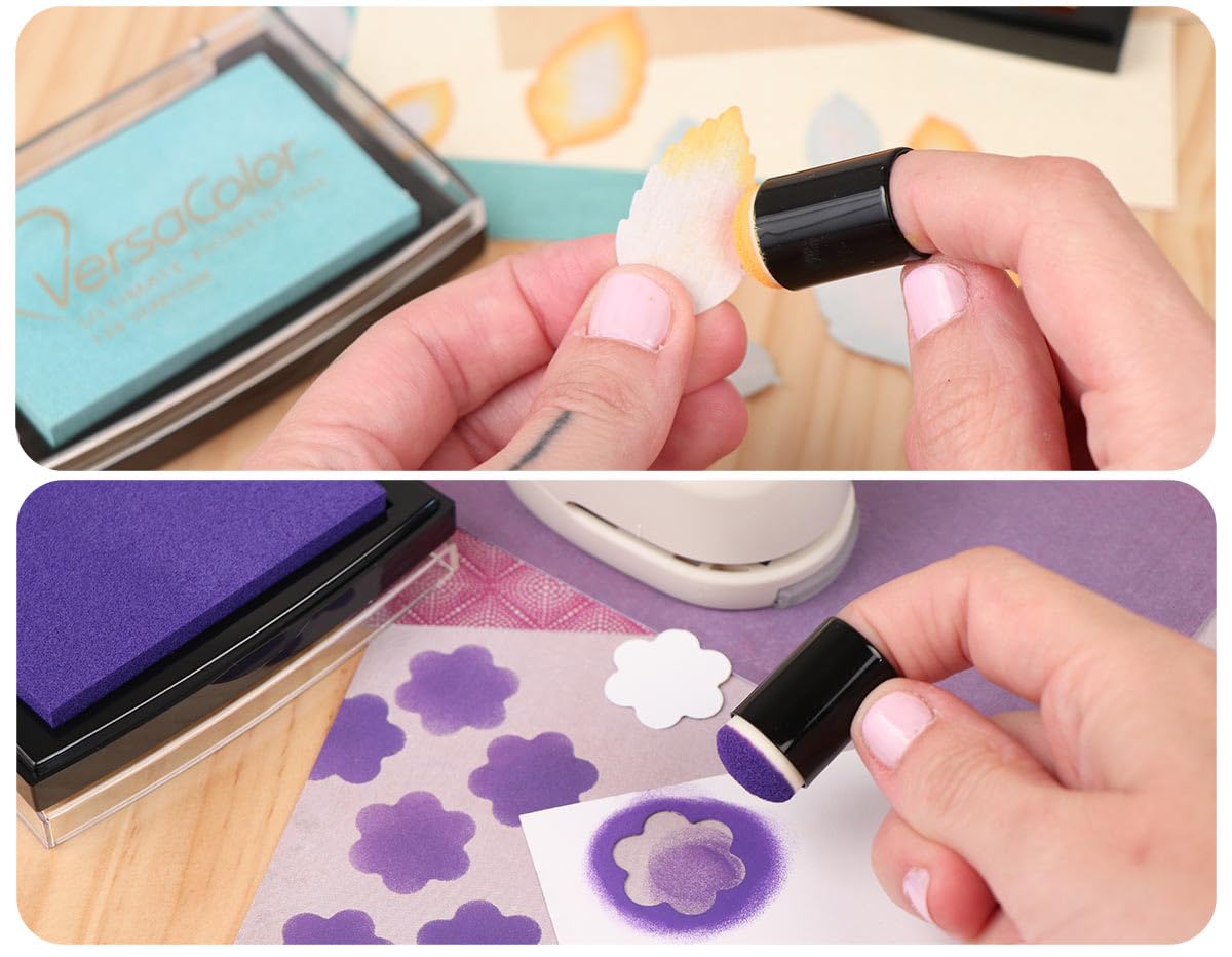 Tsukineko VersaCraft Ink Pad - Pigment Based, Slow Drying Ink for Embossing | White 4