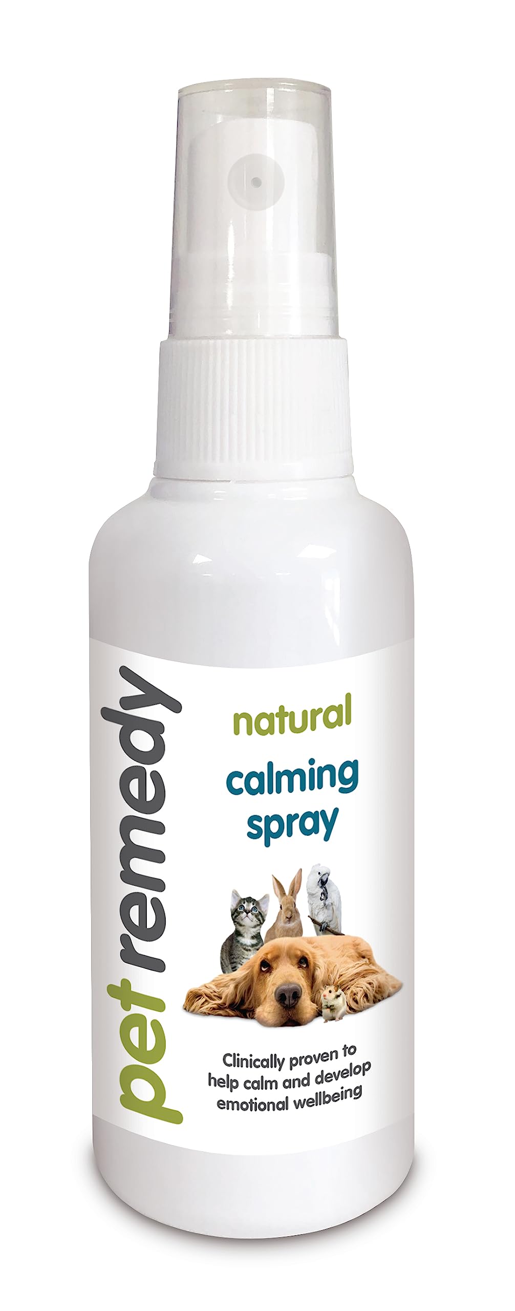 Pet Remedy Calming Spray - Clinically Proven Anxiety Relief for All Pets | 75ml | Lasts 2-6 Hours