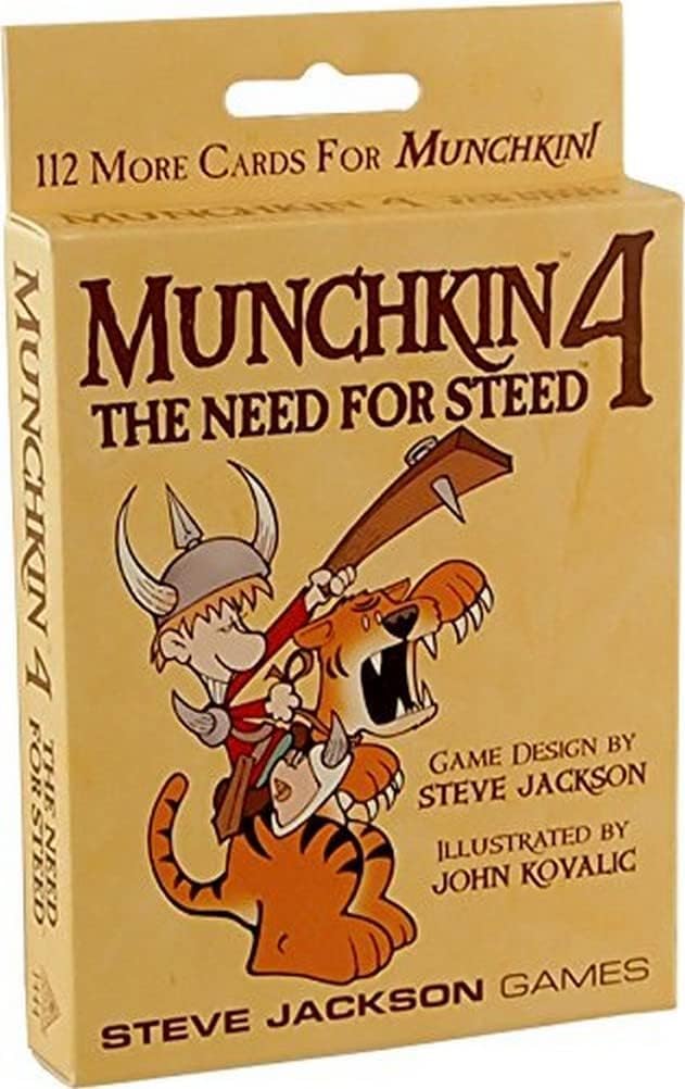 Steve Jackson Games Munchkin 4: The Need for Steed Expansion Card Game 1