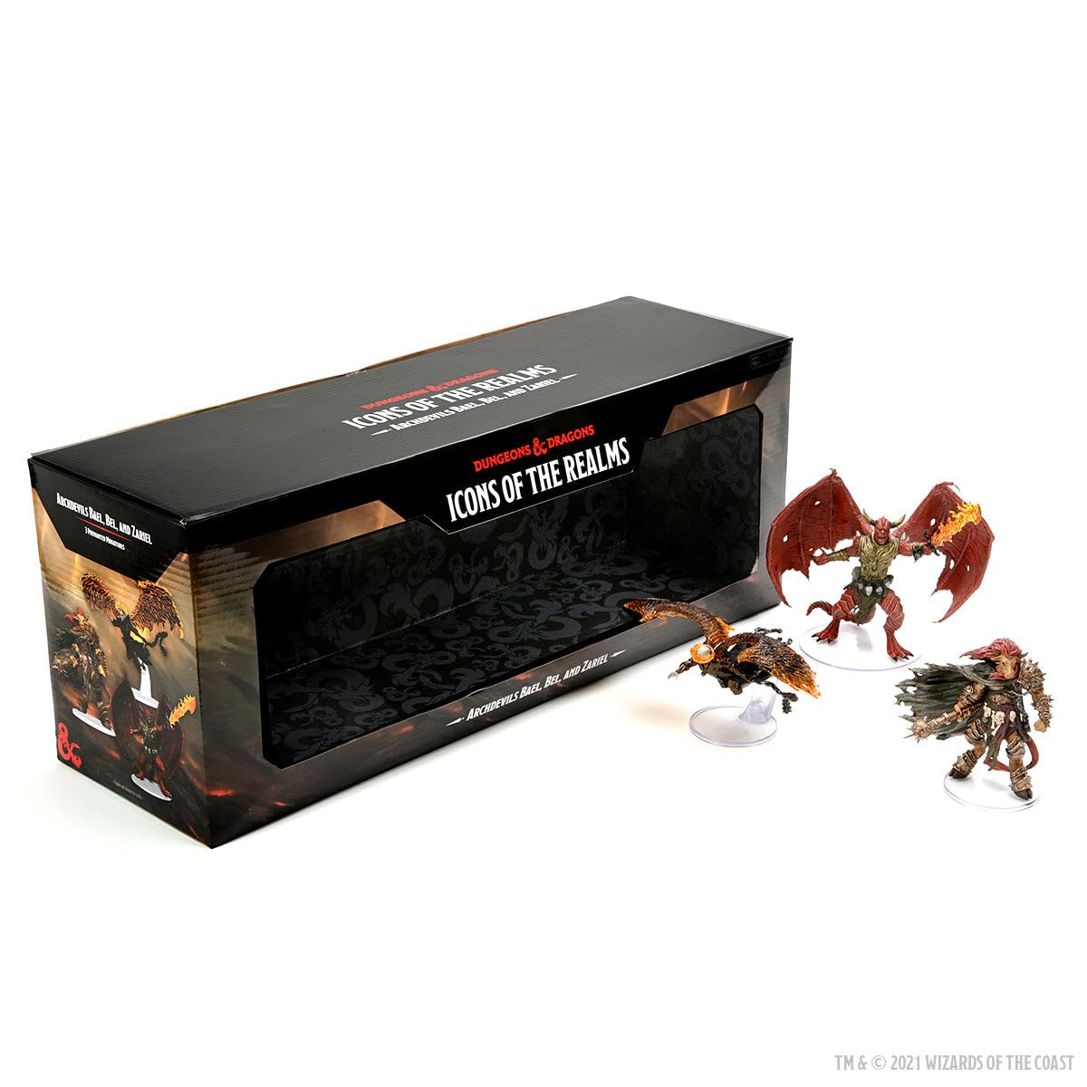 WizKids Icons of the Realms D&D Miniatures: Archdevils - Bael, Bel, and Zariel Set