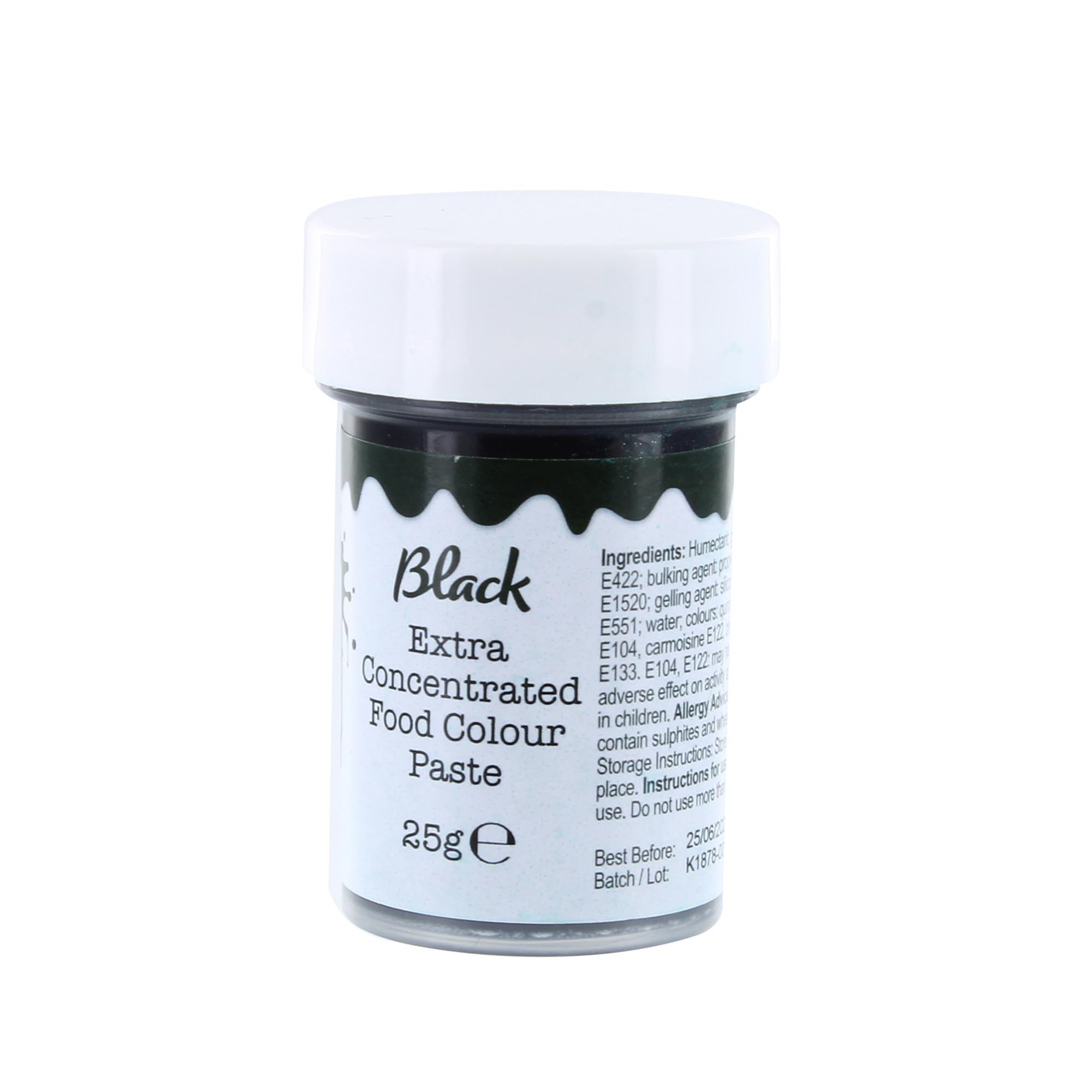 Colour Splash Concentrated Food Colouring Paste - Black | 25g Pot | Vibrant Edible Colour 8