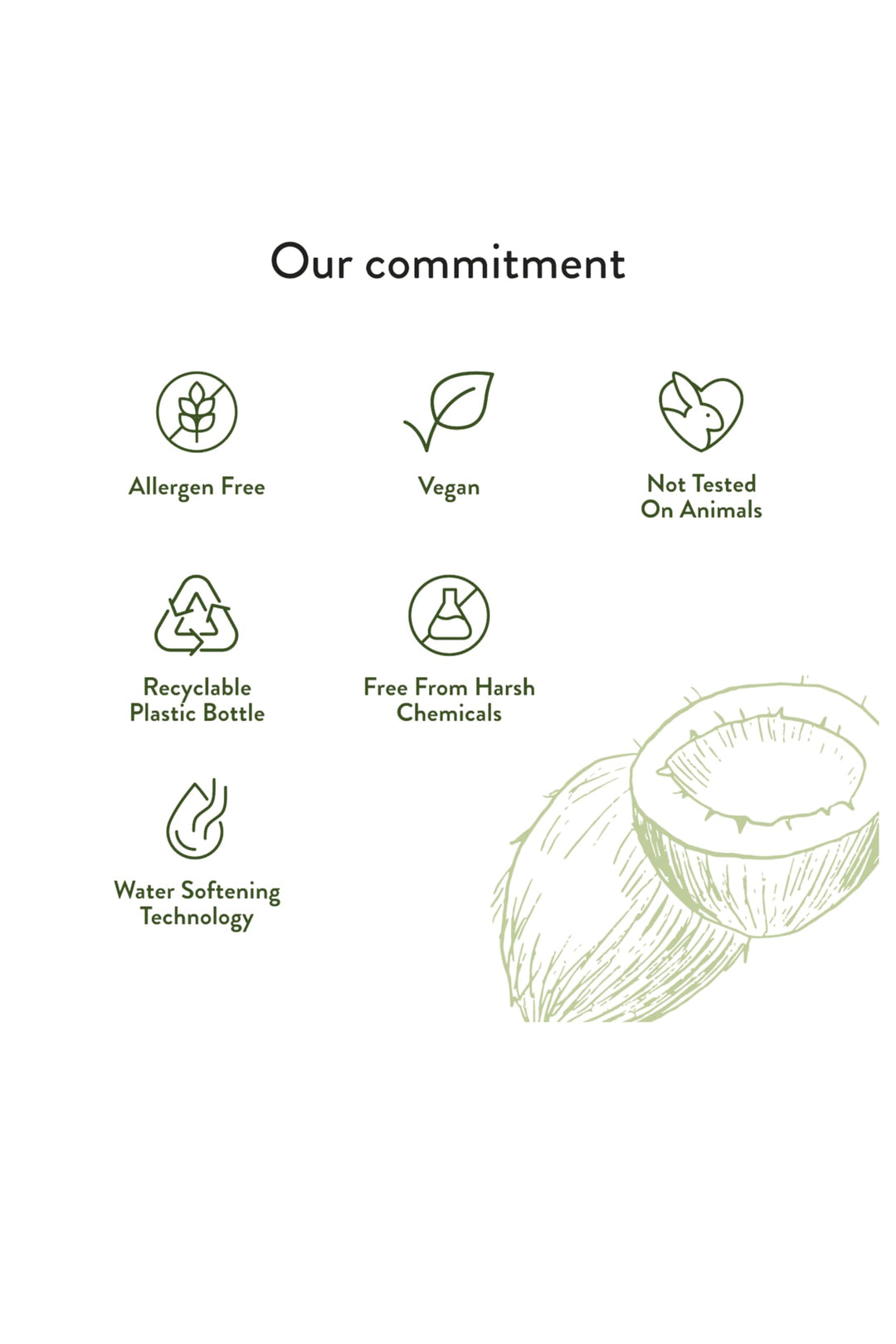 Nimble Cares Plant Based Non Bio Laundry Detergent Fragrance Free 1000ml