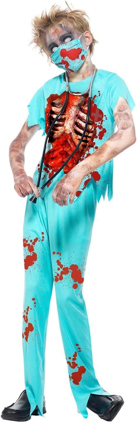 Smiffys Zombie Surgeon Costume - Size L (Ages 10-12) 2