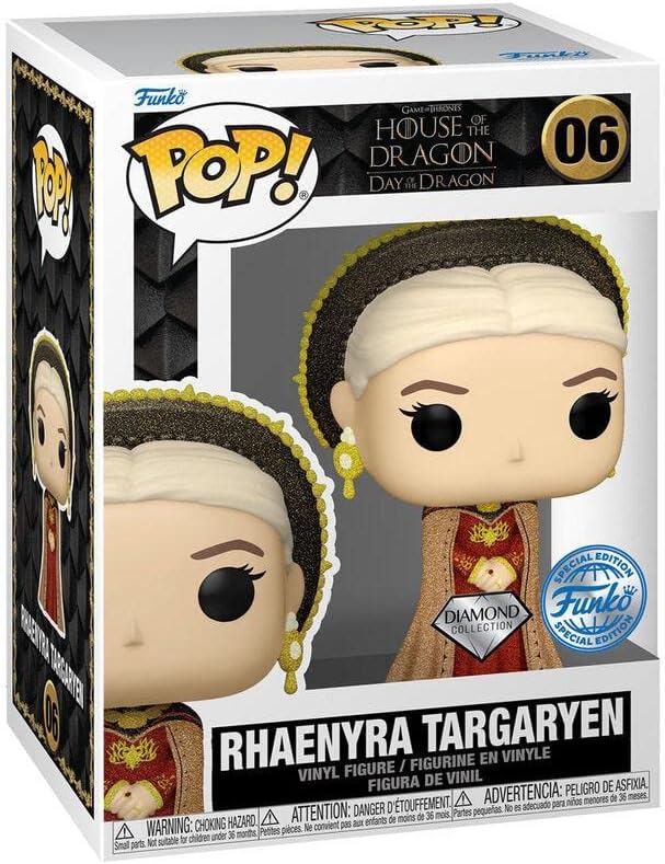 Funko Pop! House of The Dragon - Rhaenyra Targaryen Diamond Glitter Vinyl Figure (FU66594)