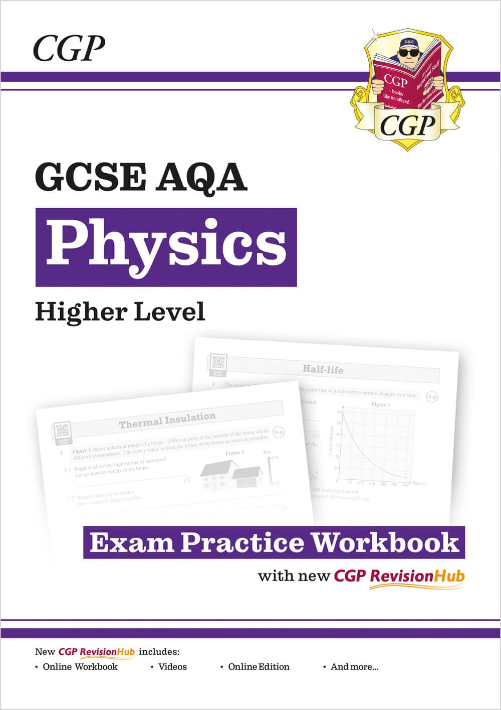 CGP New GCSE Physics AQA Exam Practice Workbook - Higher (9-1 Revision) | Includes Answers 1