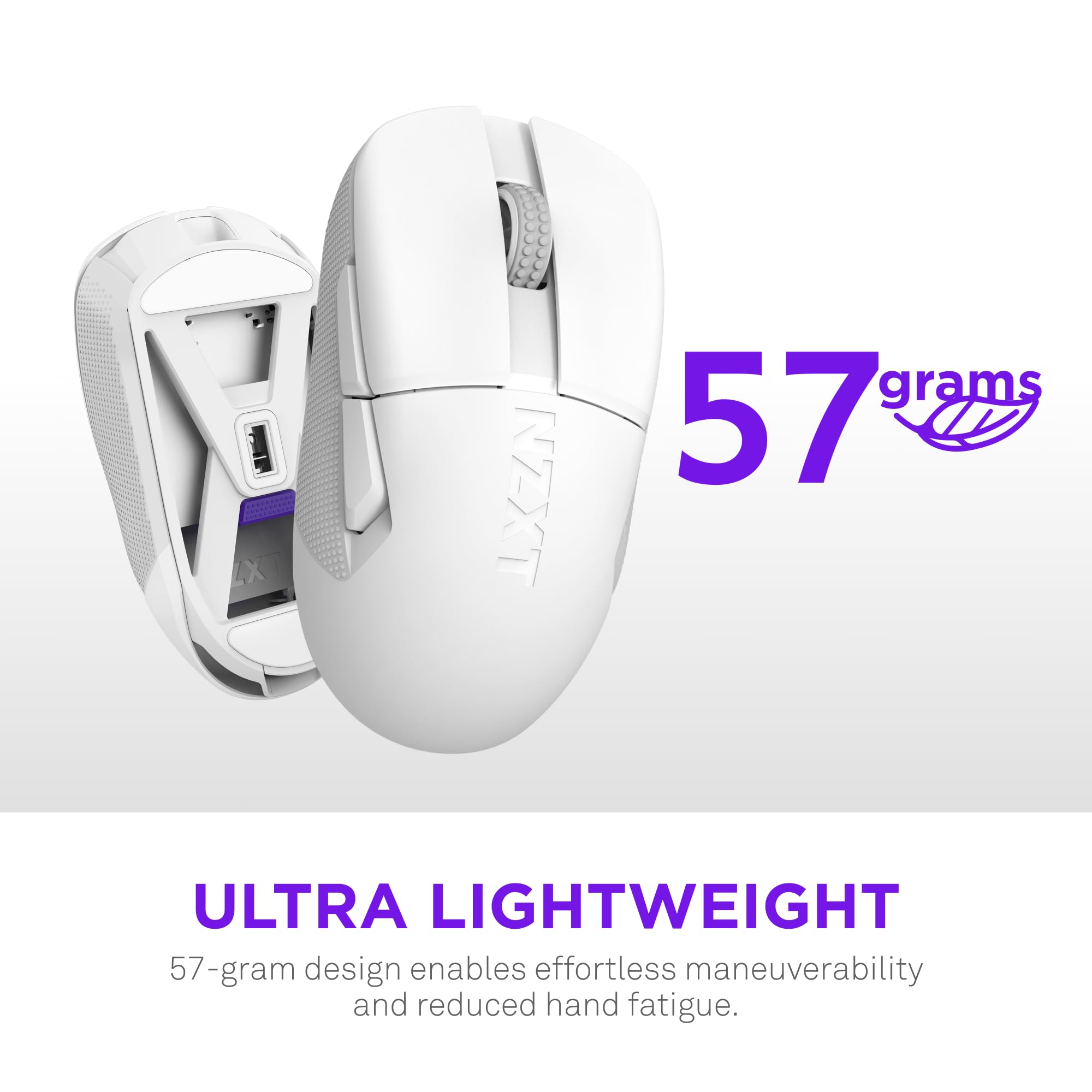 NZXT Lift Elite Wireless Gaming Mouse - 57g Ultra-Lightweight with 4K/8K Polling Rate 3