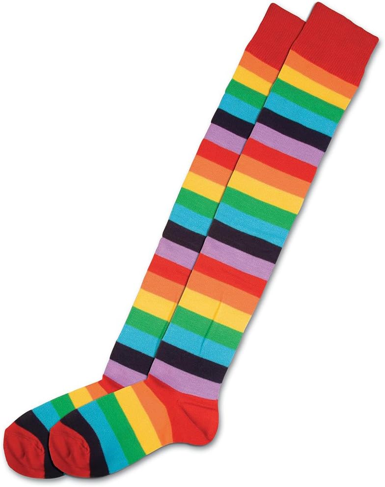 Bristol Novelty Clown Socks, Multi-Colour, Unisex Adult, One Size 1