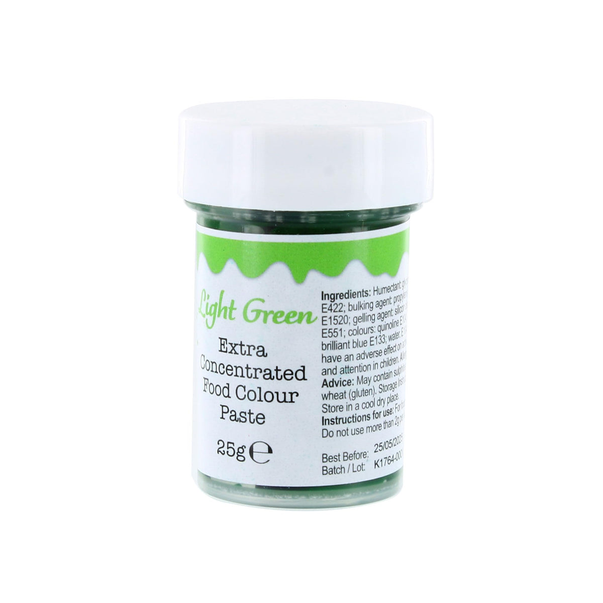 Colour Splash Food Colouring Paste - Light Green, 25g