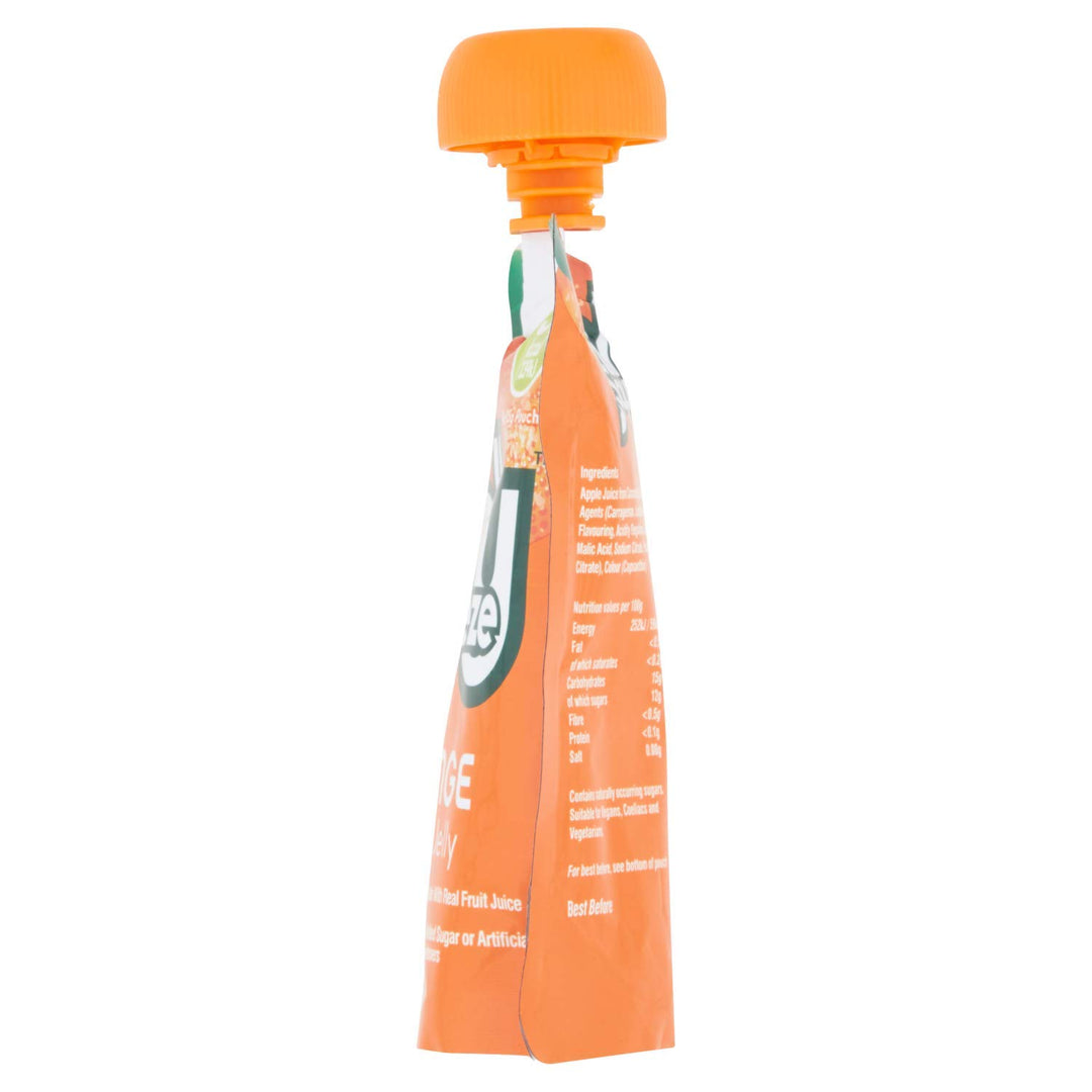 JellySqueeze - Orange Flavour Jelly Pouches, 16 x 95g