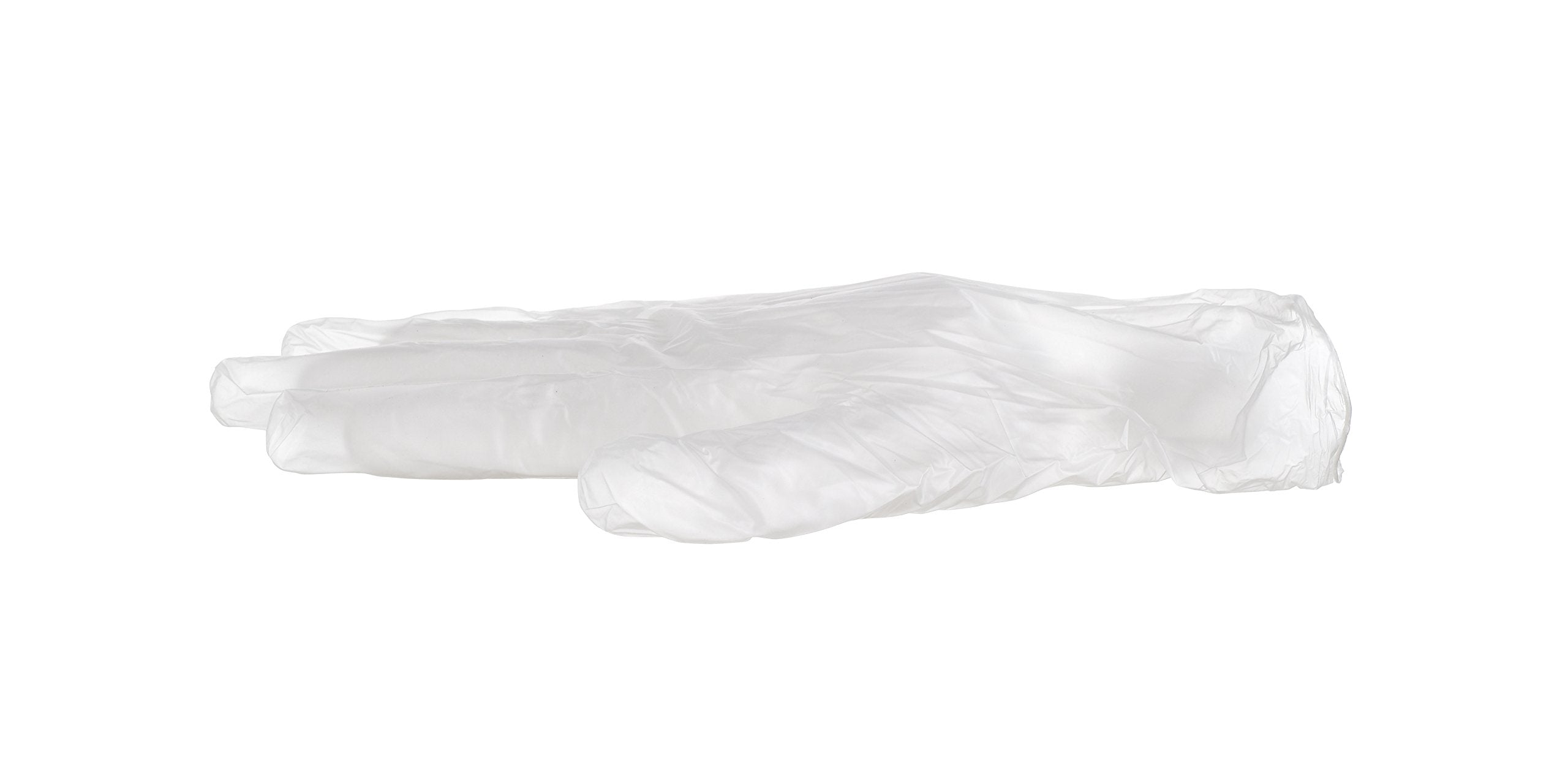 Spontex Handy Latex Free Disposable Gloves - Vinyl, White & Blue, One Size | 20 Count